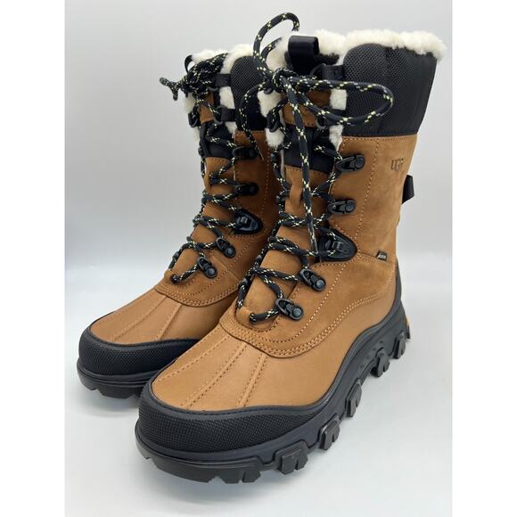 Ugg Adirondack Meridian Boot High Chestnut Gore-Tex 1151830 Women's 7.5 - Picture 10 of 16